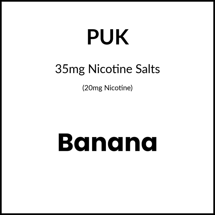 Vorteke - puk. Pod - Banana 35mg