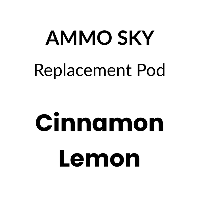 Ammo SKY Pod 20mg/mL - Cinnamon Lemon 6500 puffs