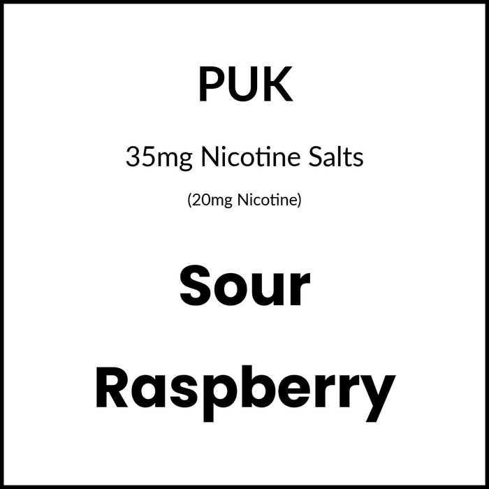 Vorteke - puk. Pod - Sour Raspberry 35mg