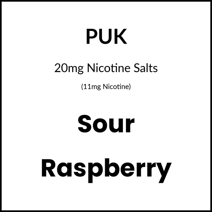 Vorteke - puk. Pod - Sour Raspberry 20mg