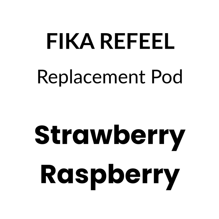 FIKA REFEEL Pod 20mg/mL 10k - Strawberry Raspberry