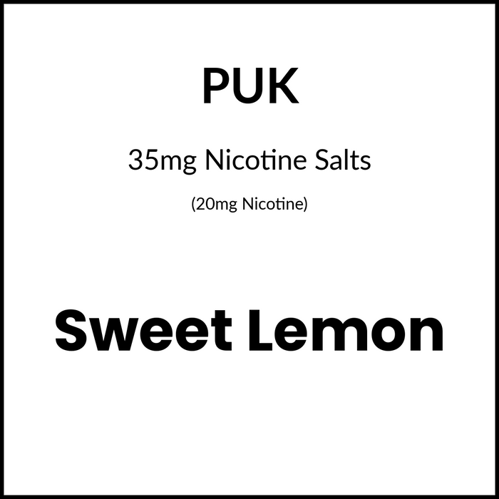 Drinks - puk. Pod - Sweet Lemon 35mg