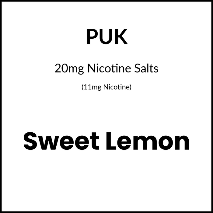 Drinks - puk. Pod - Sweet Lemon 20mg