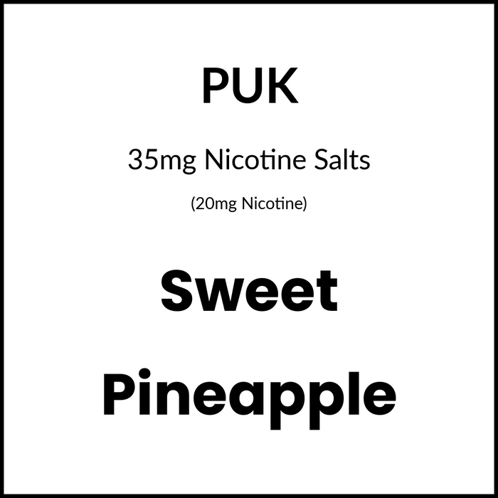 Drinks - puk. Pod - Sweet Pineapple 35mg