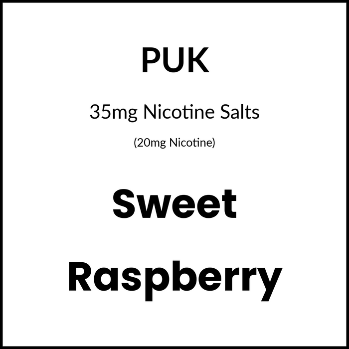 Vorteke - puk. Pod - Sweet Raspberry 35mg