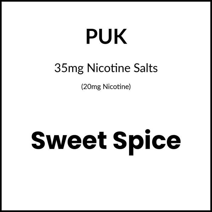 Vorteke - puk. Pod - Sweet Spice 35mg
