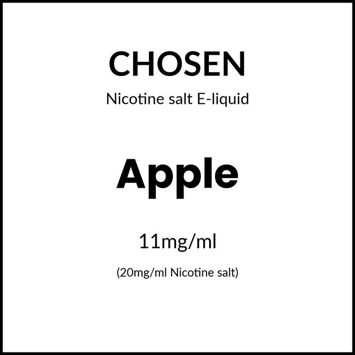 CHOSEN SALTS - APPLE 30ml/20mg