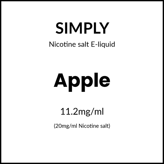 Simply Salts - Apple 30ml/20mg