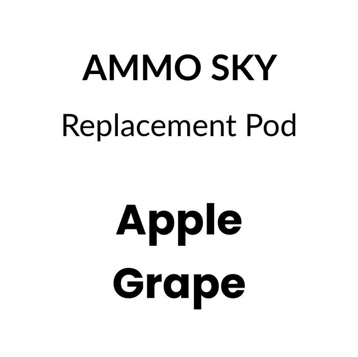 Ammo SKY Pod 20mg/mL - Apple Grape 6500 puffs