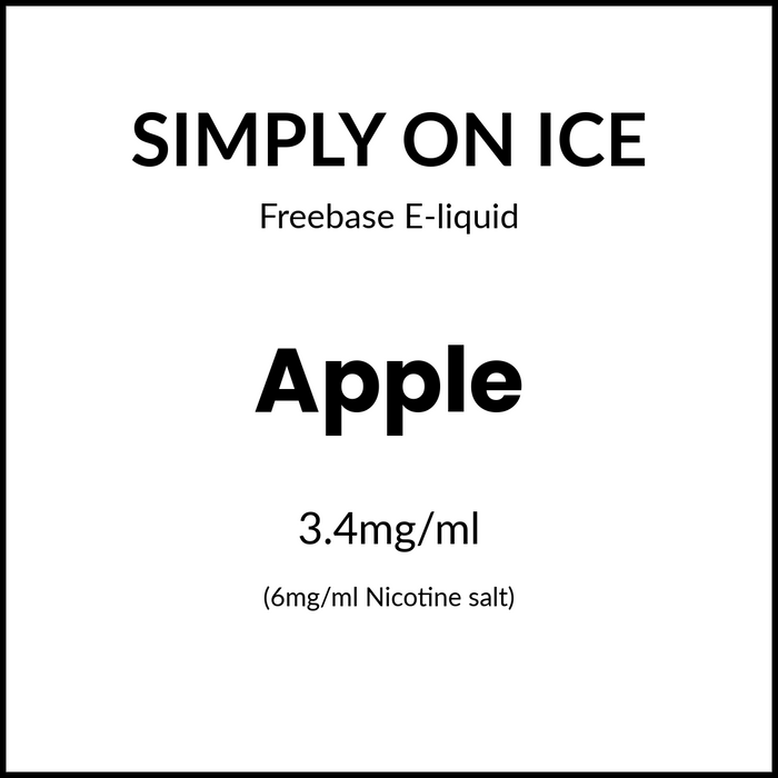 Simply On Ice - Apple 60ml/6mg