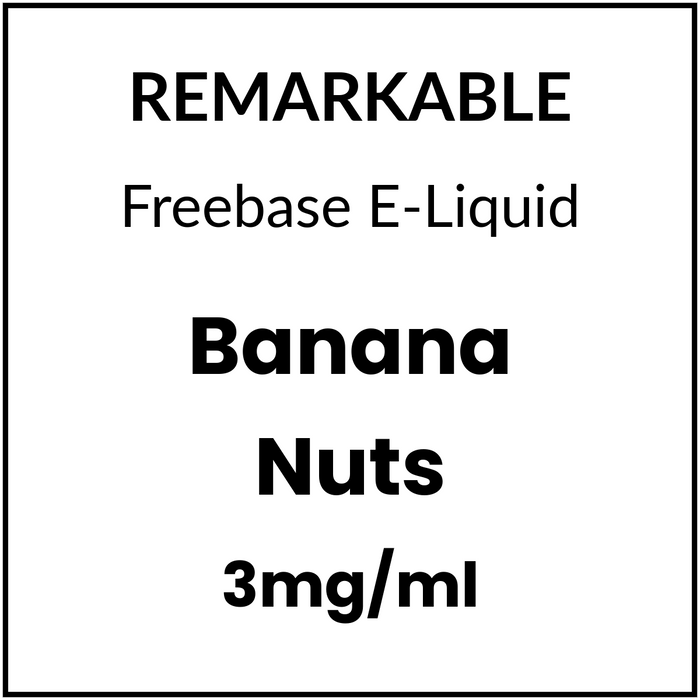 Remarkable - Banana Nuts (PKA Banana Muffin) 60ml/3mg