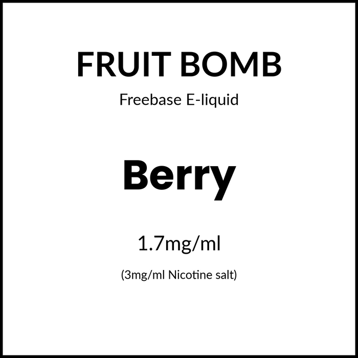 Fruit Bomb - Berry 60ml/3mg