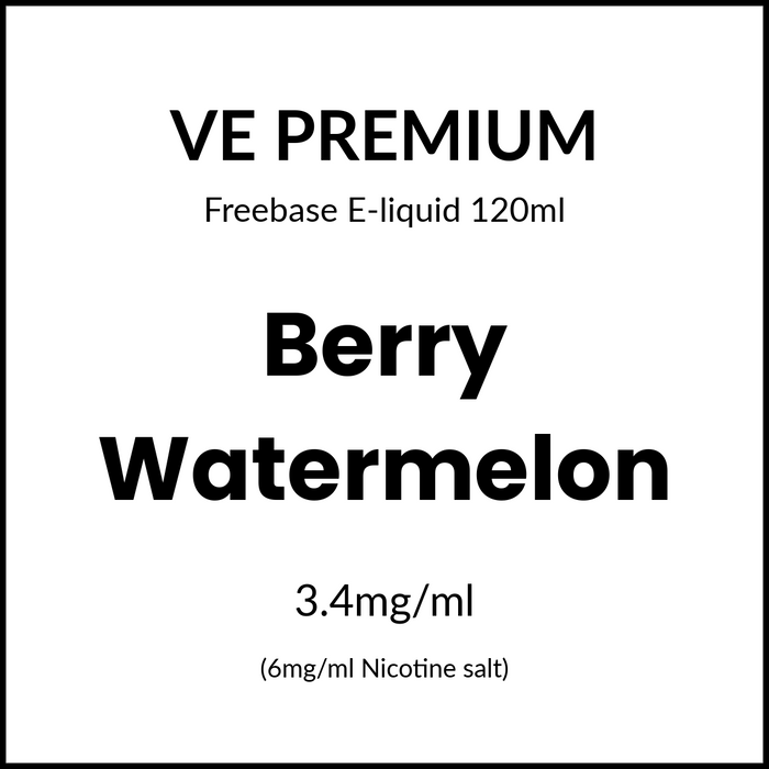 VE Premium - Berry Watermelon 60ml/6mg