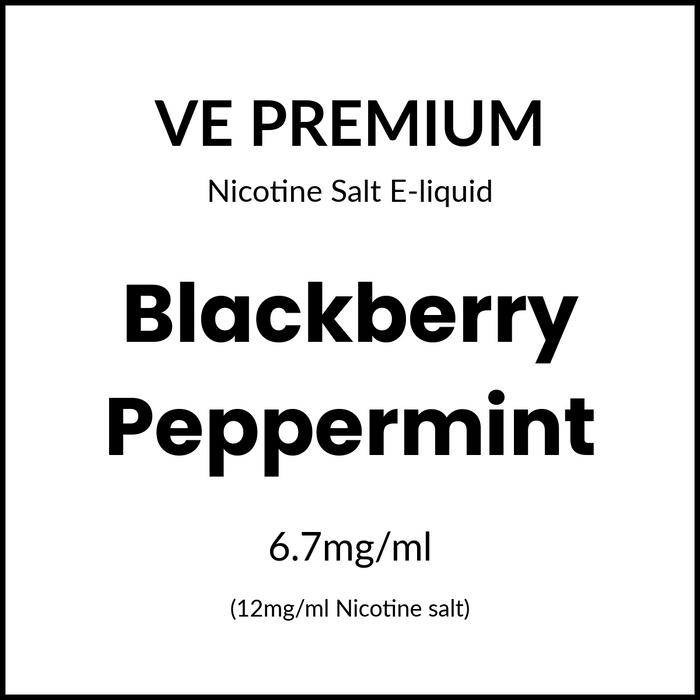 VE Salts- Blackberry Peppermint 30ml/12mg