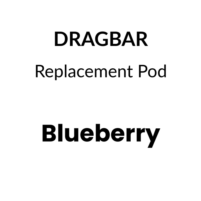 Dragbar ICZ Max Prefilled Pod 10K Puffs - Blueberry