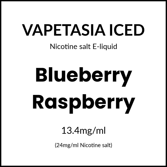 Vapetasia Killer Fruits Iced Salts - Blueberry Raspberry 30ml/24mg