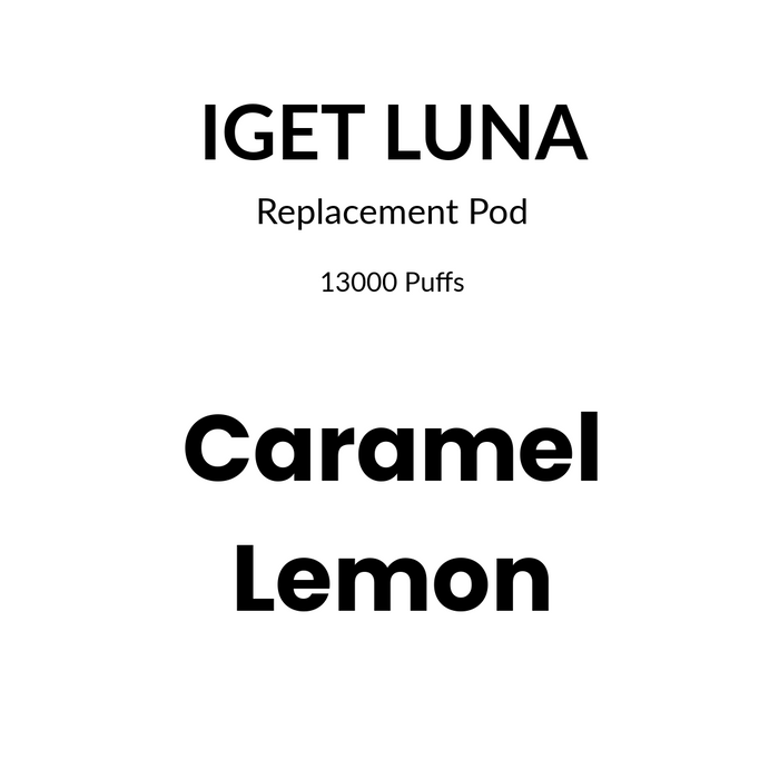 Iget Luna 13000 Pod - Caramel Lemon