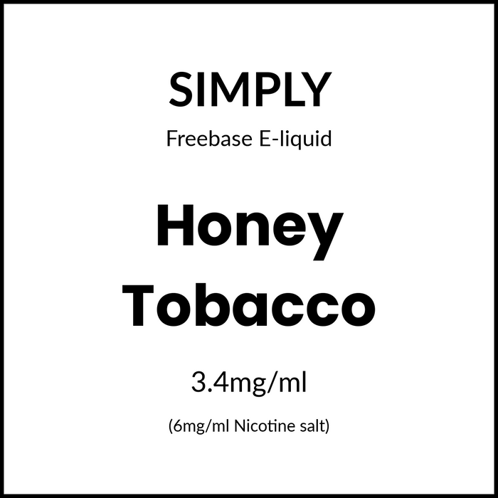 Simply Honey Tobacco 60ml/6mg