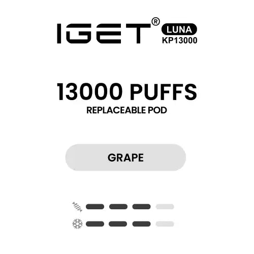 Iget Luna 13000 Pod - Grape