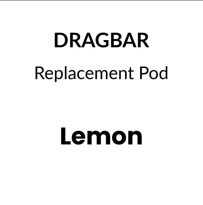 Dragbar ICZ Max Prefilled Pod 10K Puffs - Lemon