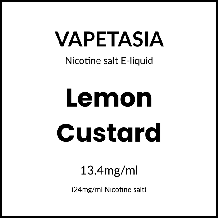 Vapetasia Killer Kustard Salts - Lemon Custard 30ml/24mg