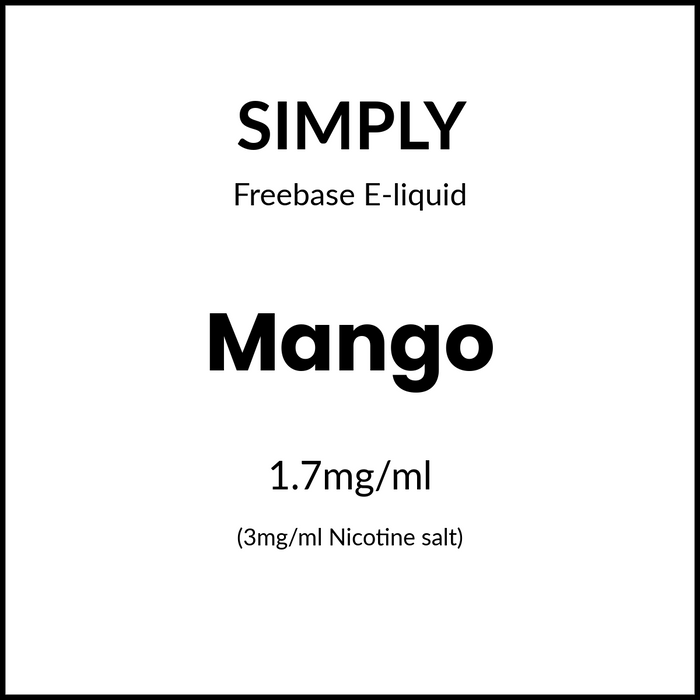 Simply Mango 60ml/3mg
