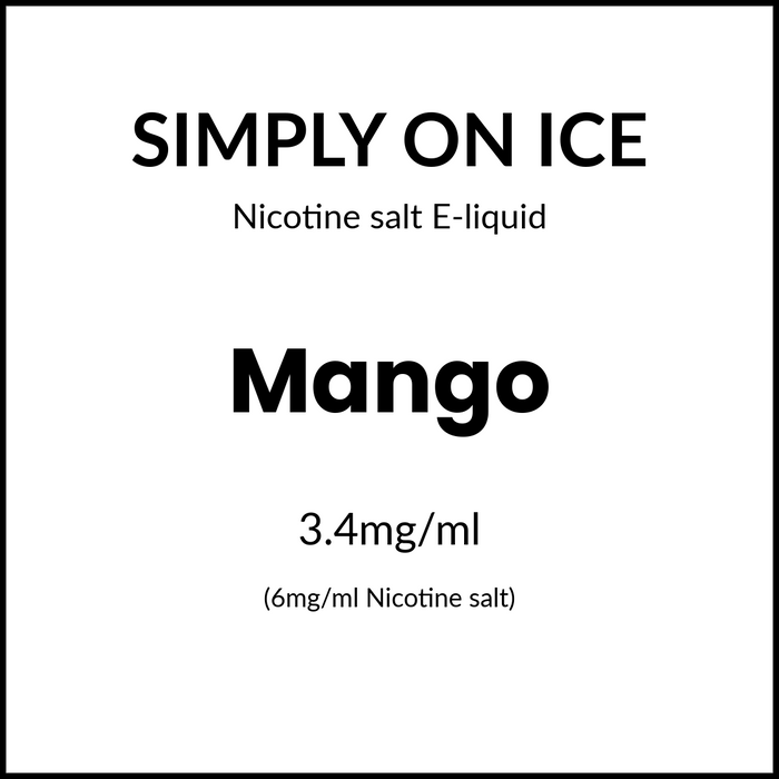 Simply On Ice - Mango 60ml/6mg