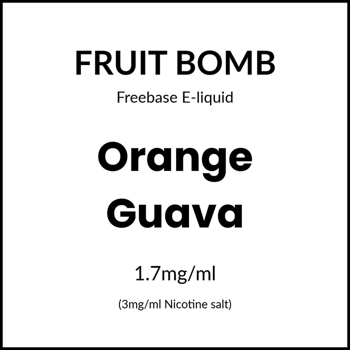Fruit Bomb - Orange Guava 60ml/3mg