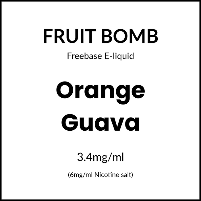Fruit Bomb - Orange Guava 60ml/6mg
