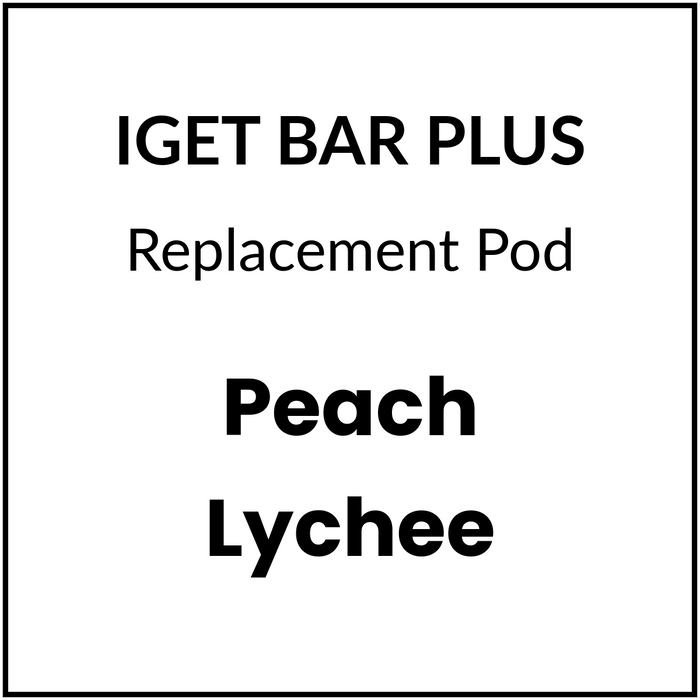 IGET BAR PLUS POD 3.0 10K Peach Lychee