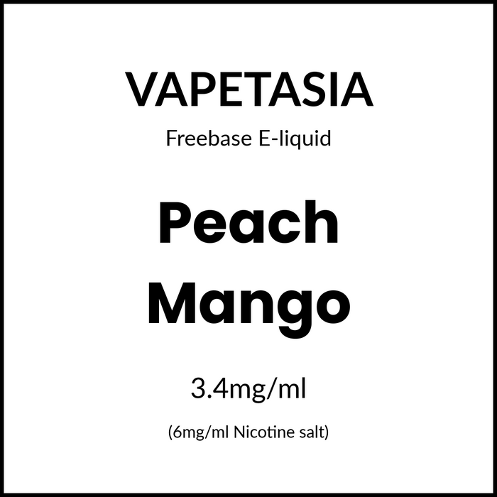 Vapetasia Killer Fruits - Peach Mango 100ml/6mg