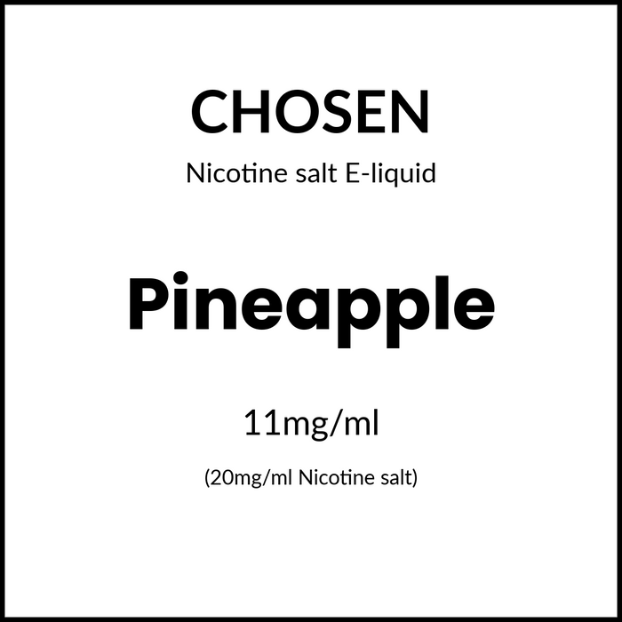 CHOSEN SALTS - PINEAPPLE 30ml/20mg