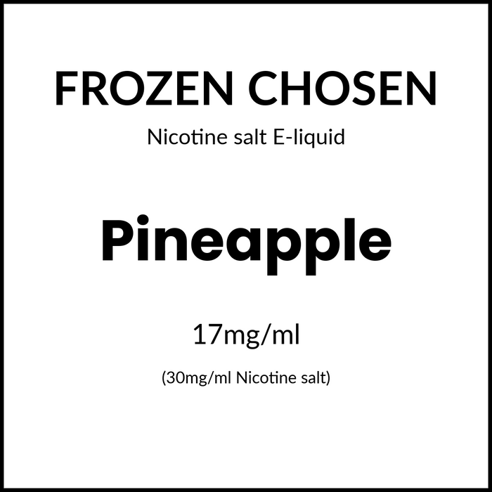 FROZEN CHOSEN SALTS -PINEAPPLE 30ml/30mg