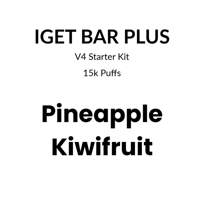 IGET Bar Plus Kit 4.0-Pineapple Kiwifruit
