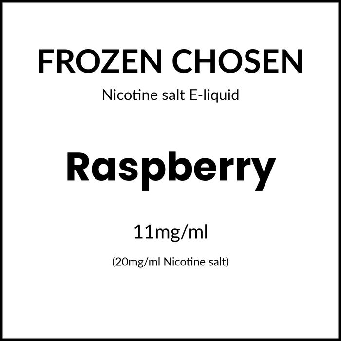 FROZEN CHOSEN SALTS - RASPBERRY 30ml/20mg