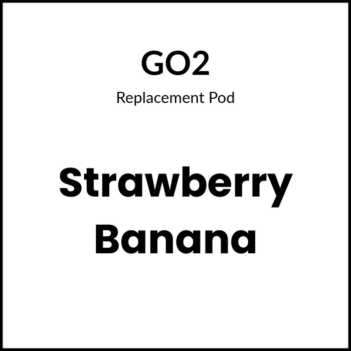 Go2 8K Pods - Strawberry Banana 35mg