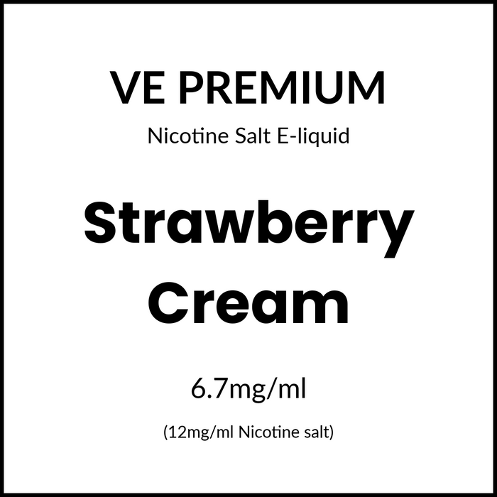 VE Salts- Strawberry Cream 30ml/12mg