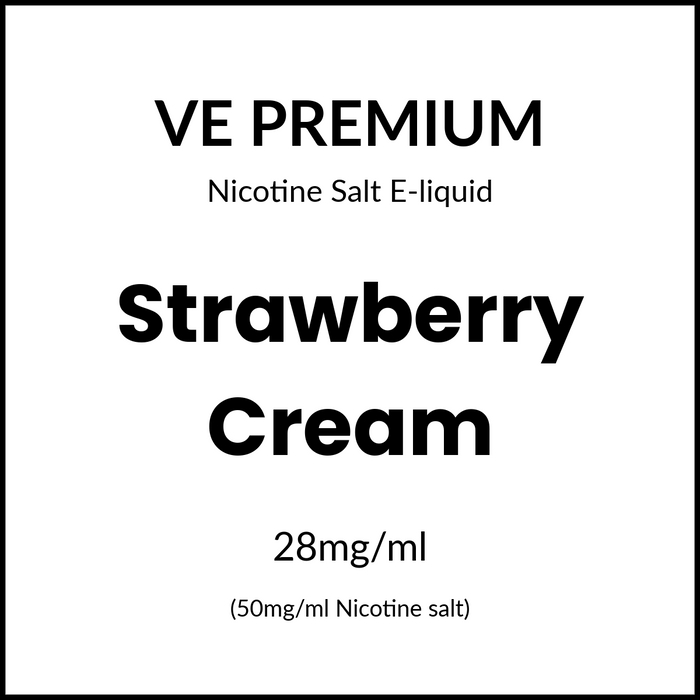 VE Salts- Strawberry Cream 30ml/50mg