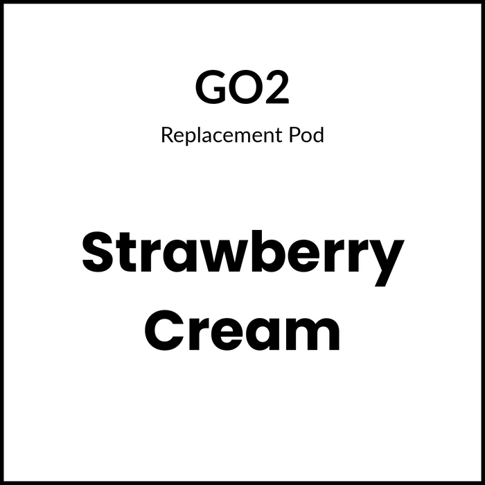Go2 8K Pods - Strawberry Cream 35mg