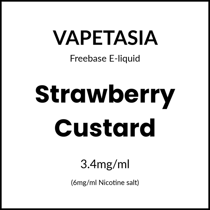 Vapetasia Killer Kustard - Strawberry Custard 100ml/6mg