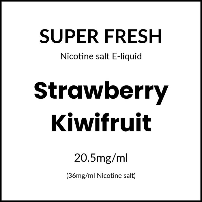 Super Fresh Salts - Strawberry Kiwifruit 36mg/30ml