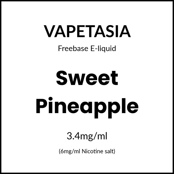 Vapetasia Killer Sweets - Sweet Pineapple 100ml/6mg