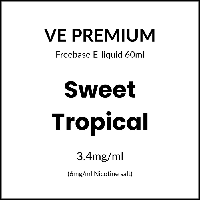 VE Premium - Sweet Tropical 60ml/6mg