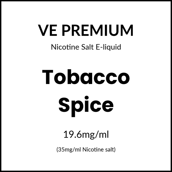 VE Salts - Tobacco Spice 30ml /35mg