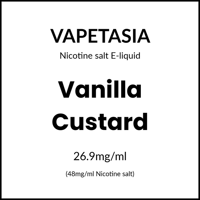 Vapetasia Killer Kustard Salts - Vanilla Custard 30ml/48mg