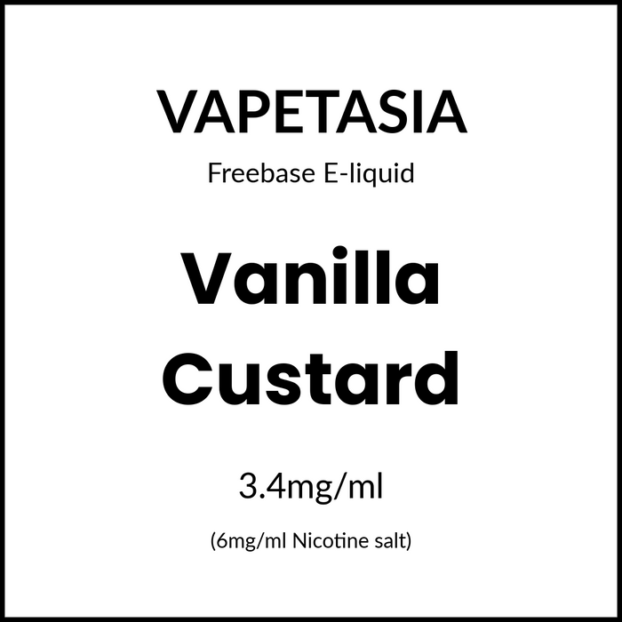 Vapetasia Killer Kustard - Vanilla Custard 100ml/6mg