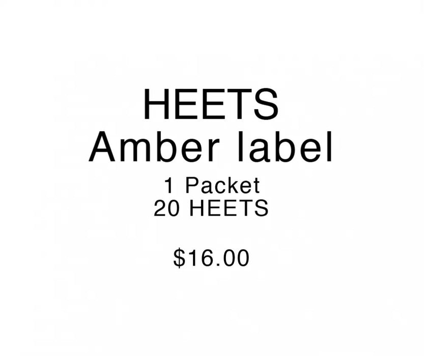 Heets Amber Selection 20 sticks
