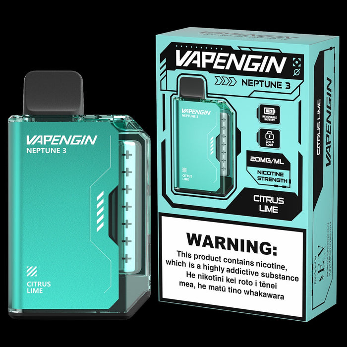 NEPTUNE 3 (Single Use) - 7000 Puffs Citrus Lime