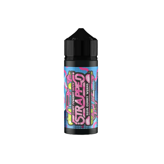 Strapped - Sour Gummy Worms  100ml /6mg