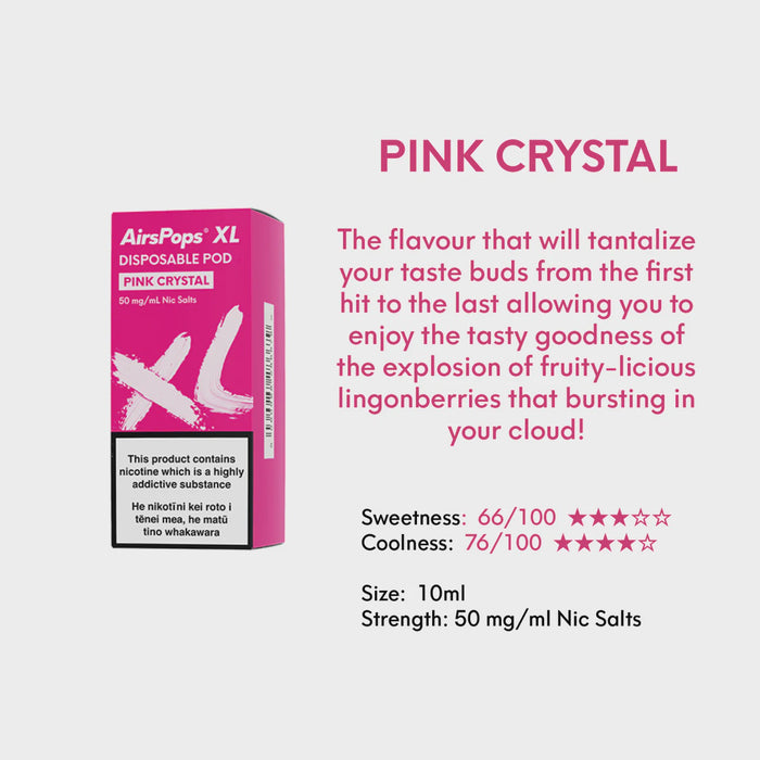 AIRSCREAM AirsPops XL Pod-Pink Crystal